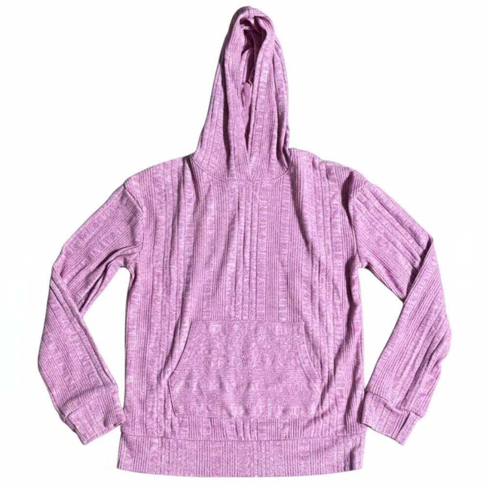 Freely Girls' Pullover Hoodie Lightweight Red Violet NEW